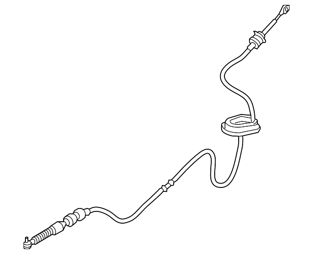 Genuine Nissan Control Cable 34935-3LN0A
