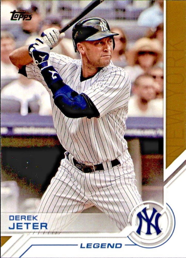 2017 Topps Series 2 Derek Jeter Salute S-200 New York Yankees Baseball Card
