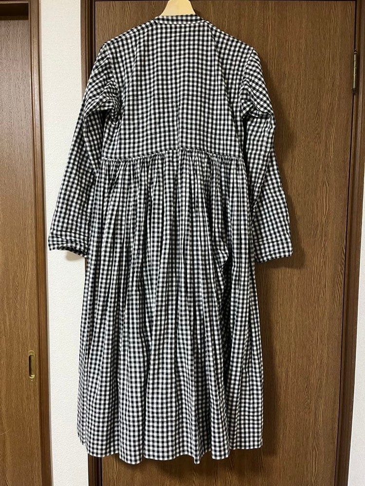 egg trading London Check Dress by COMME des GARCONS, Free Size USED item from JP