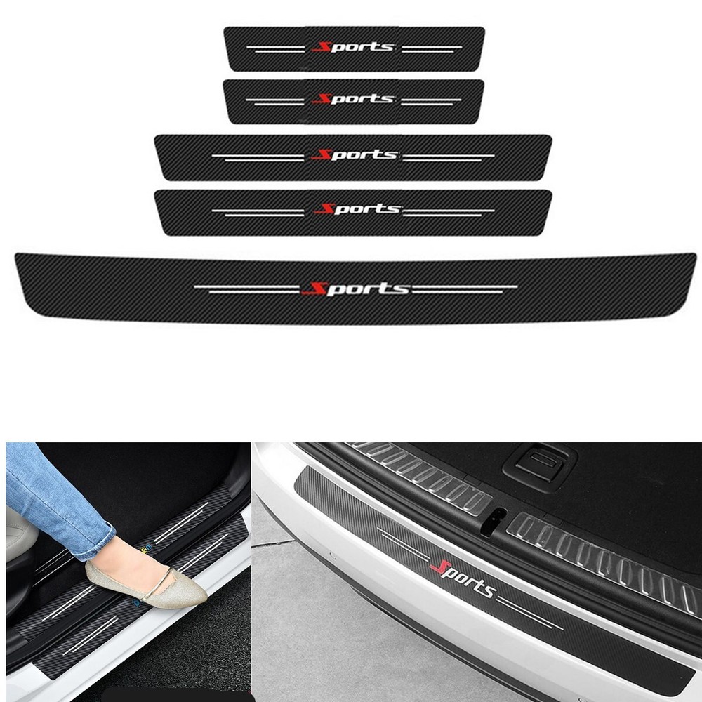 Car Door Sill Scuff Sticker Cover Step Decal Protector Anti Scratch Accessories