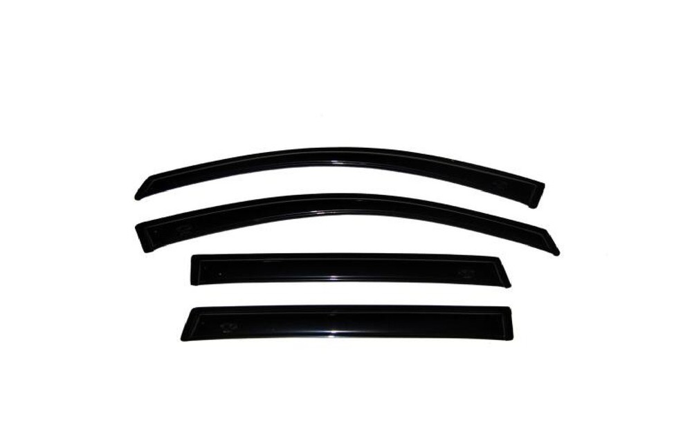 AVS 94745 Set of 4 Dark Smoke Ventvisor Acrylic Window Deflector for Ford Ranger