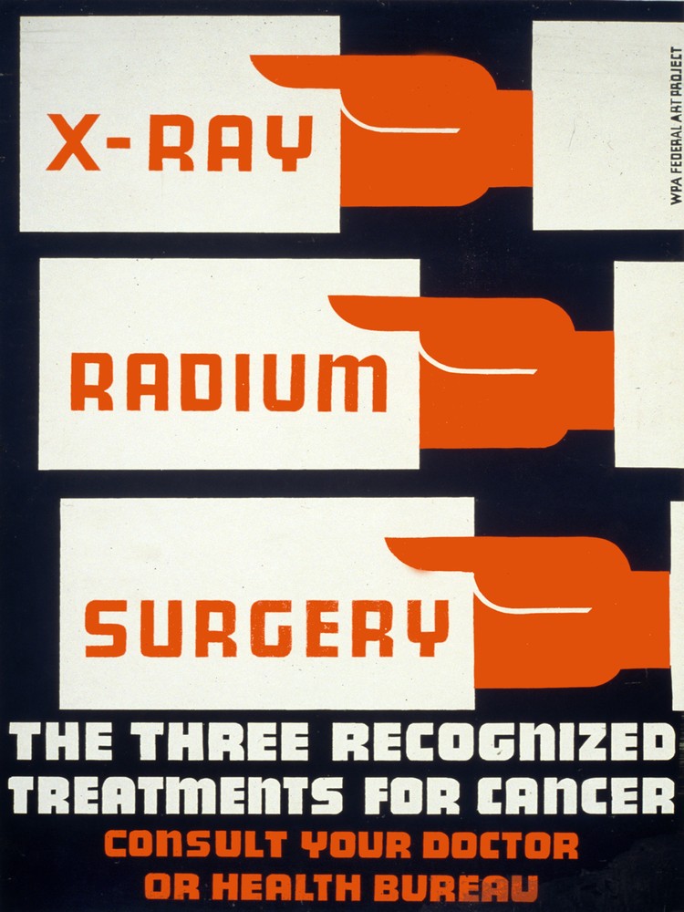 Treatments for Cancer Decor Poster. Fine Graphic Art. Interior Design. 2121