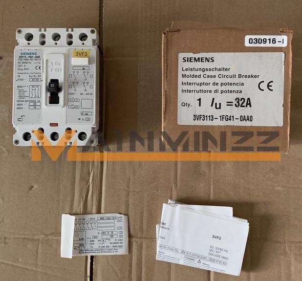 1PCS New Siemens 3VF3113-1FG41-0AA0 circuit breaker 32A