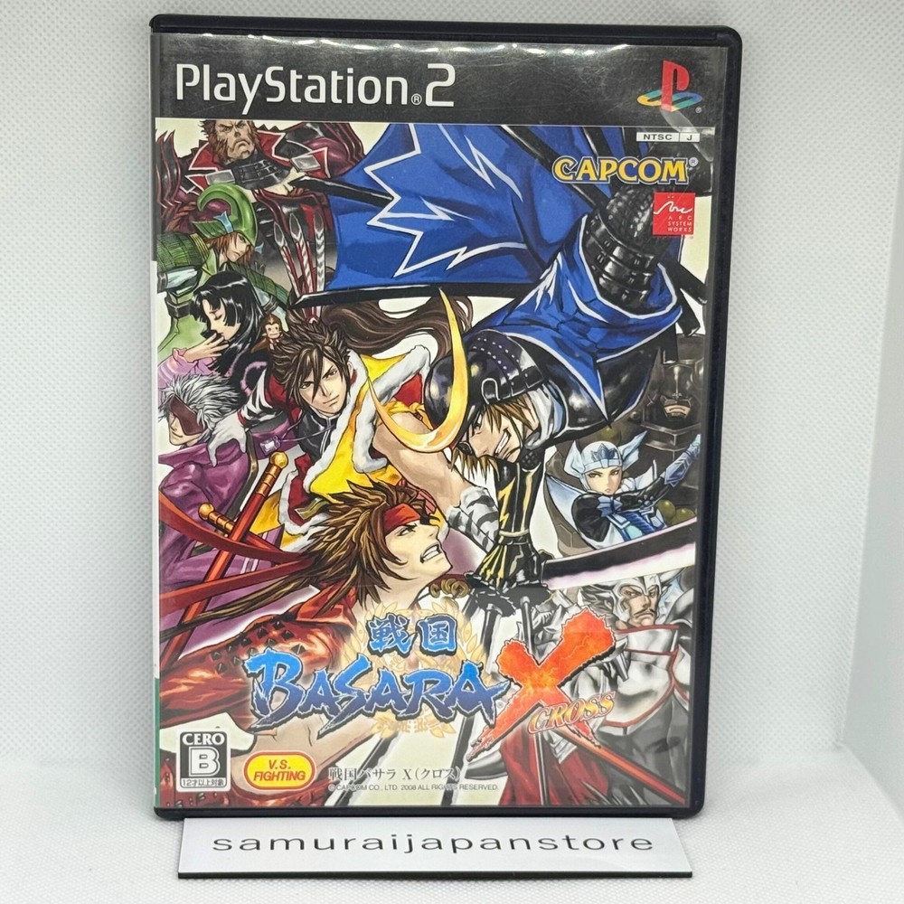 Sengoku Basara X PS2 PlayStation2 Used Tested Japanese ver with Case