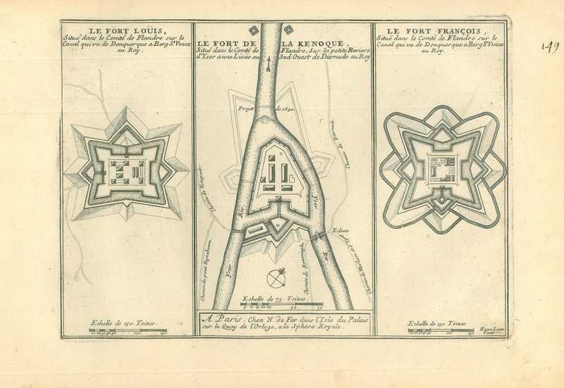 City map of Fort Knokke