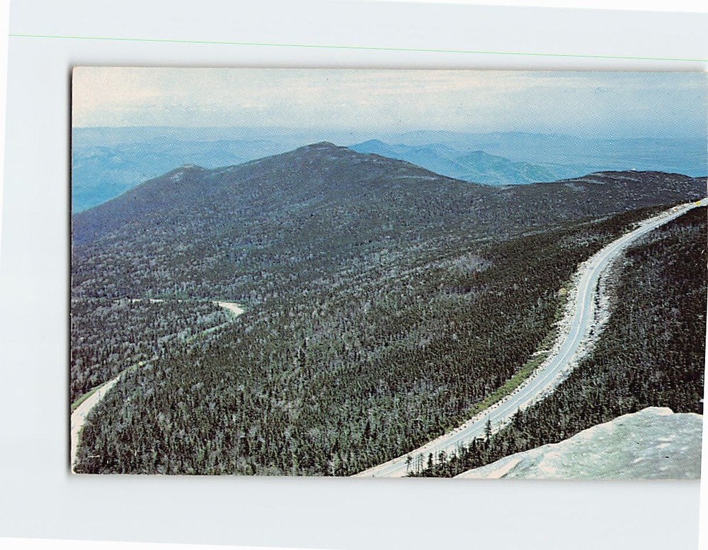 Postcard The White Face Mountain Memorial Highway Adirondacks USA