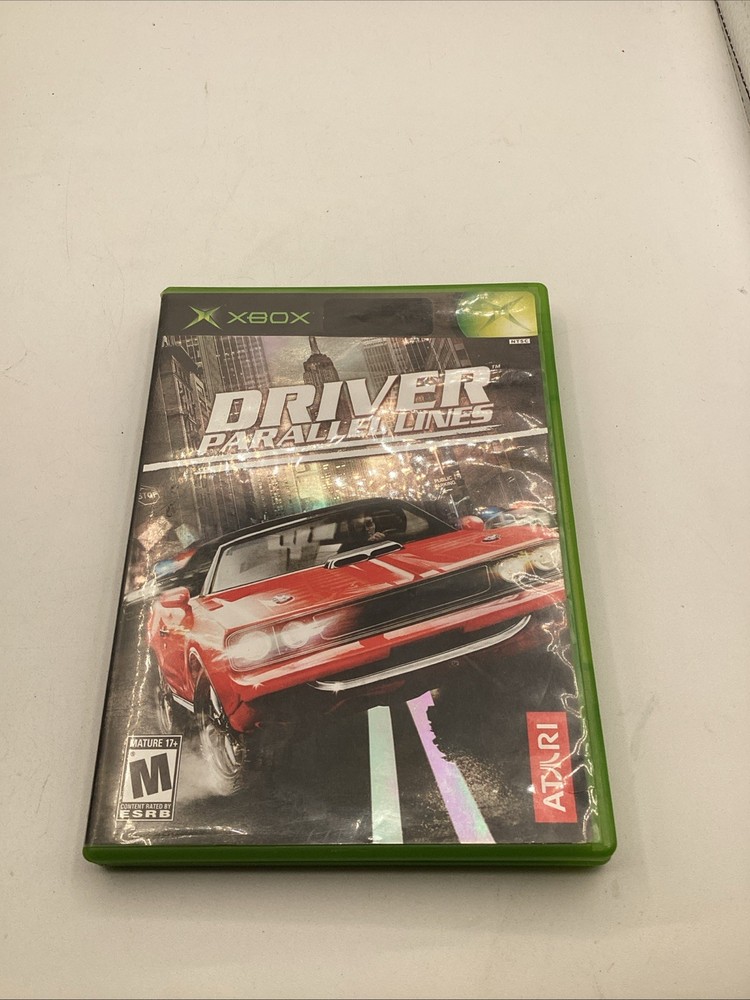 Driver: Parallel Lines Racing (Microsoft Xbox, 2006) No Manual