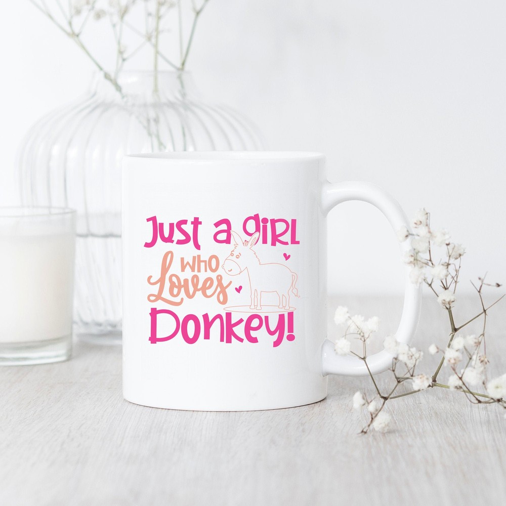 Fun Donkey Lover Mug for Equestrian Enthusiasts & Owners