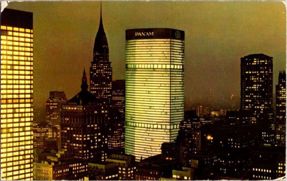 Pre-1980 THE FAMOUS PAN AM BUILDING New York City NY m/14 BB7426