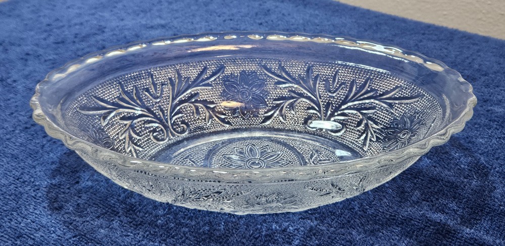 Vintage Indiana Sandwich Glass Clear 