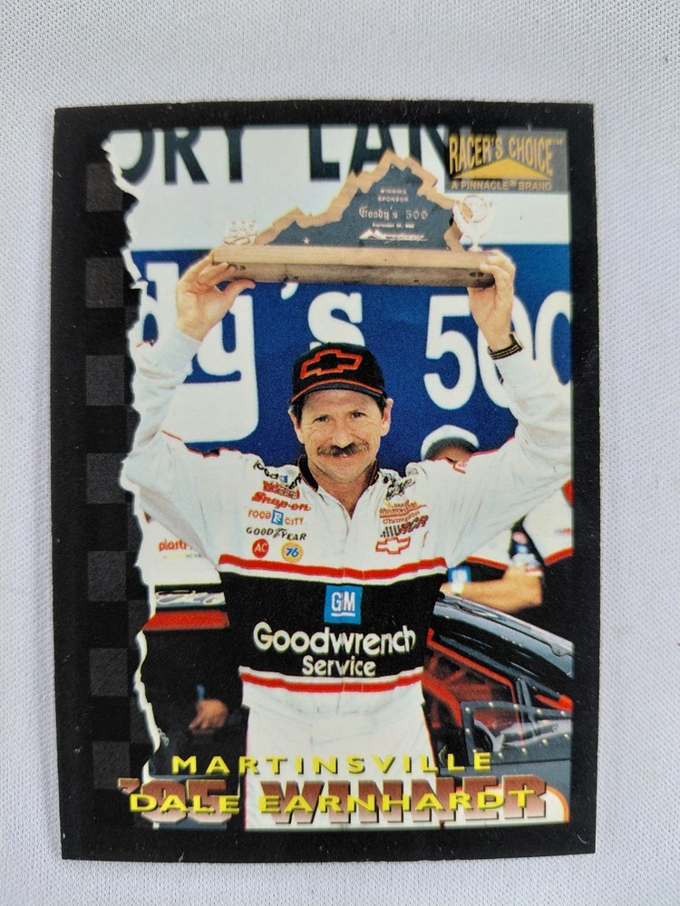 1996 Pinnacle Dale Earnhardt Base Set #84