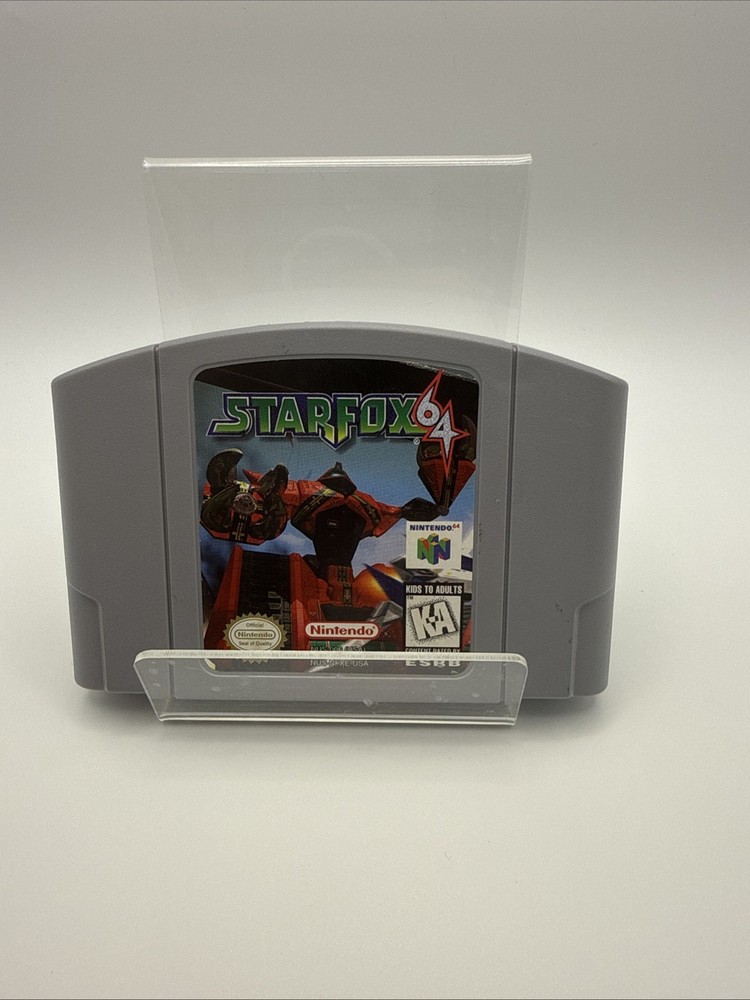 Star Fox 64 (Nintendo 64, 1997) - N64 Cartridge Only - Authentic & Tested
