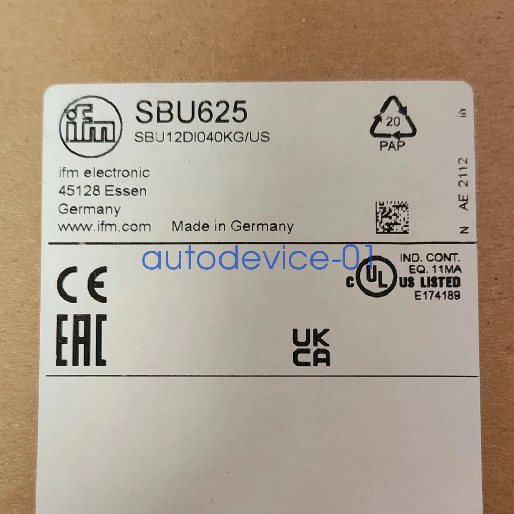 1PC Brand New IFM SBU625 Flow Sensor DHL/FedEx