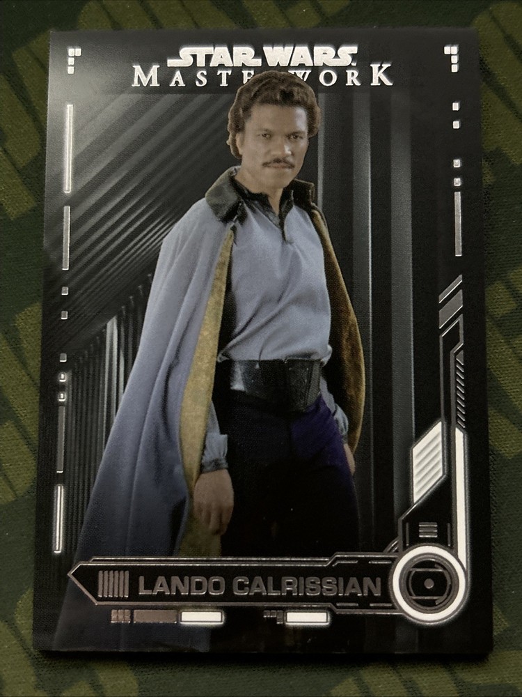 2019 Topps STAR WARS Masterwork #5 Lando Calrissian ￼