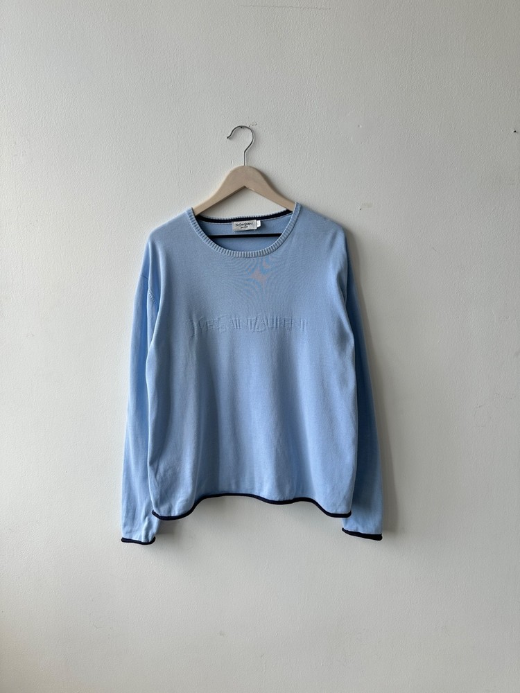 Yves Saint Laurent Big Logo Sweater size L