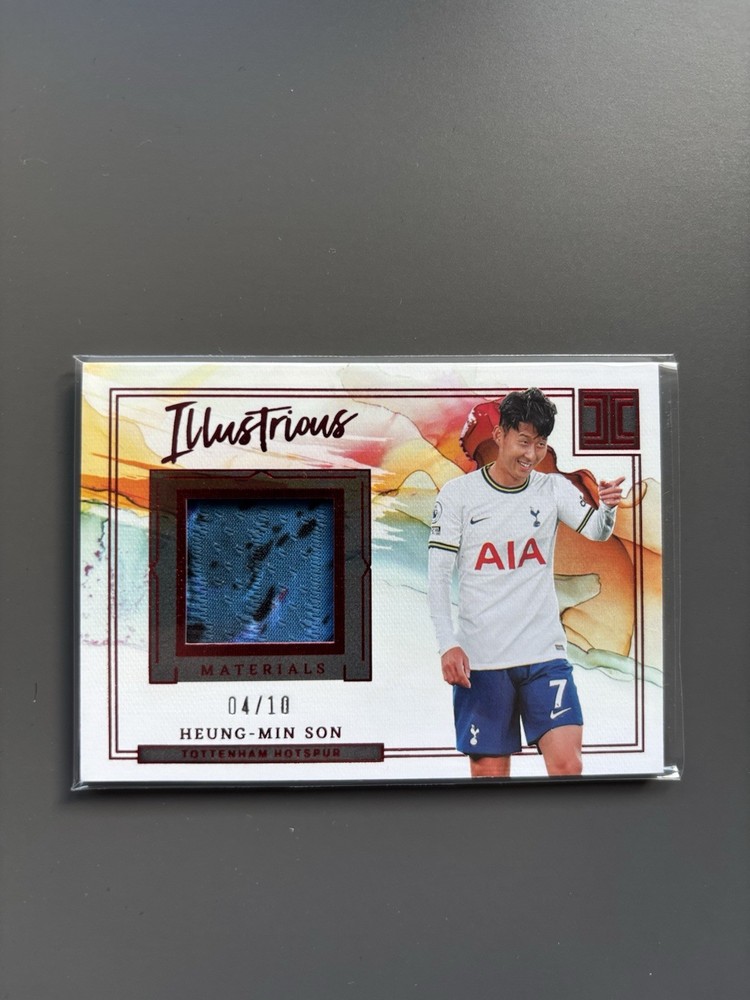 Panini Illustrious Heung-min Son Player Worn Relic 4/10