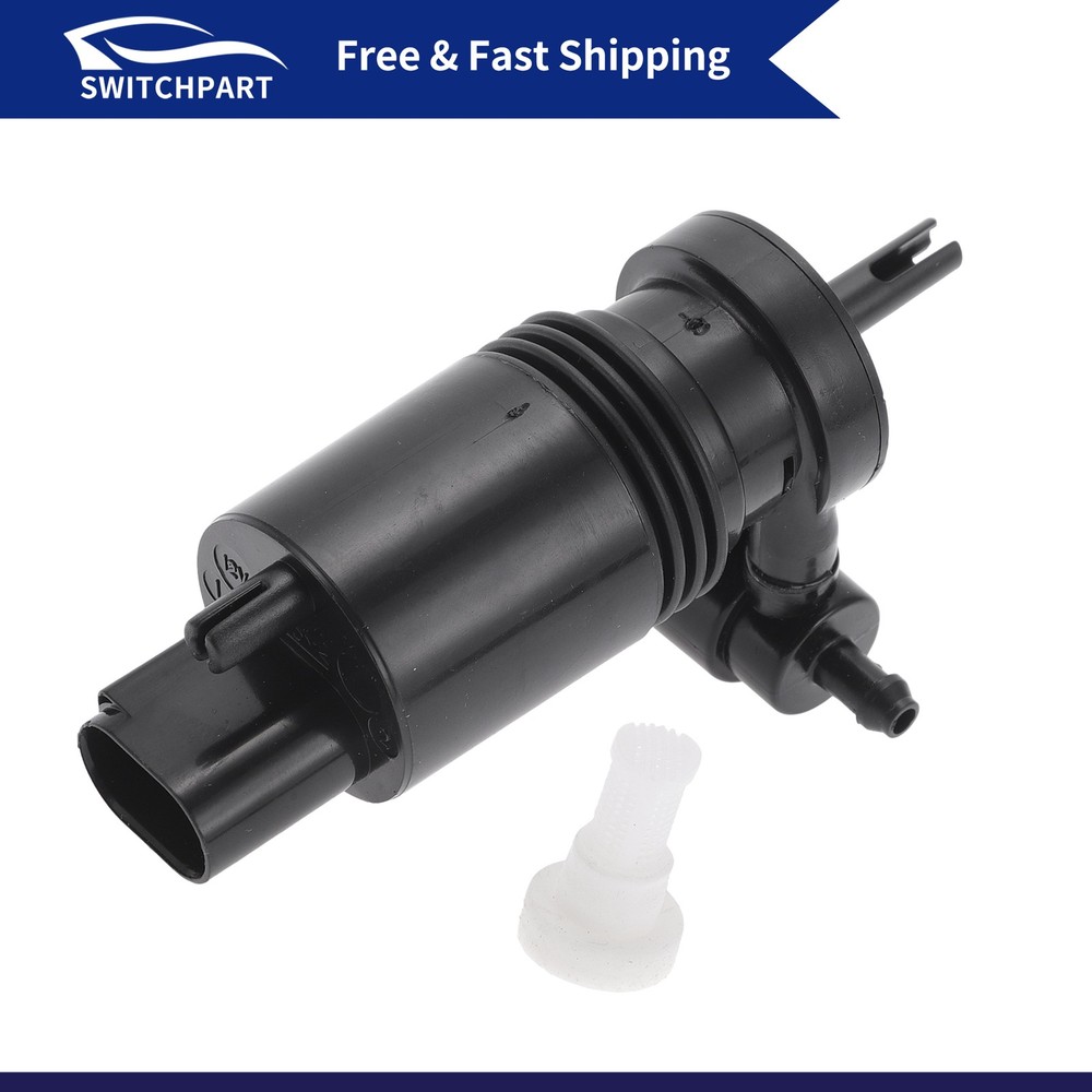 Windshield Washer Pump w/Grommet Washer Fluid Pump for Jeep Liberty