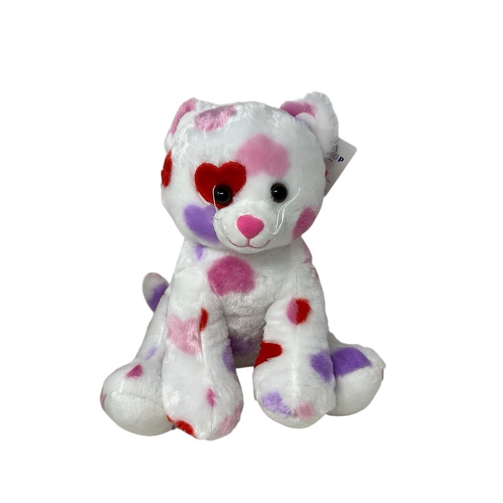 NWT Build-A-Bear Be Mine Kitty Cat Limited Edition Valentine's Day Plush