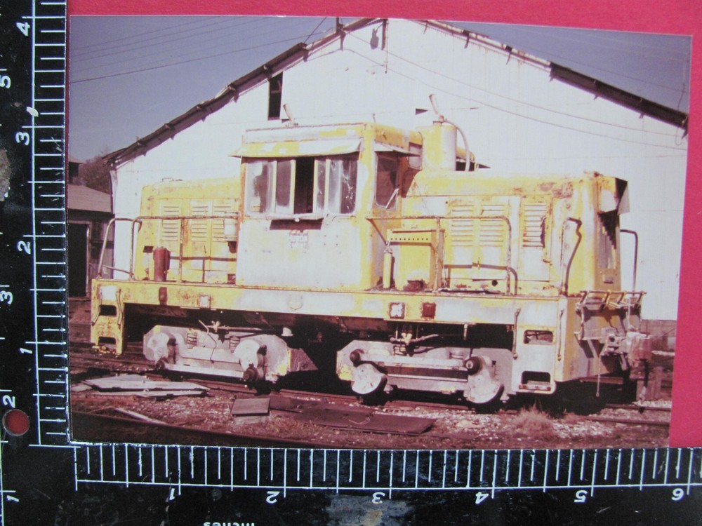 Huron Portland Cement Railroad Diesel Locomotive #__ Orig Photo Birmingham Al