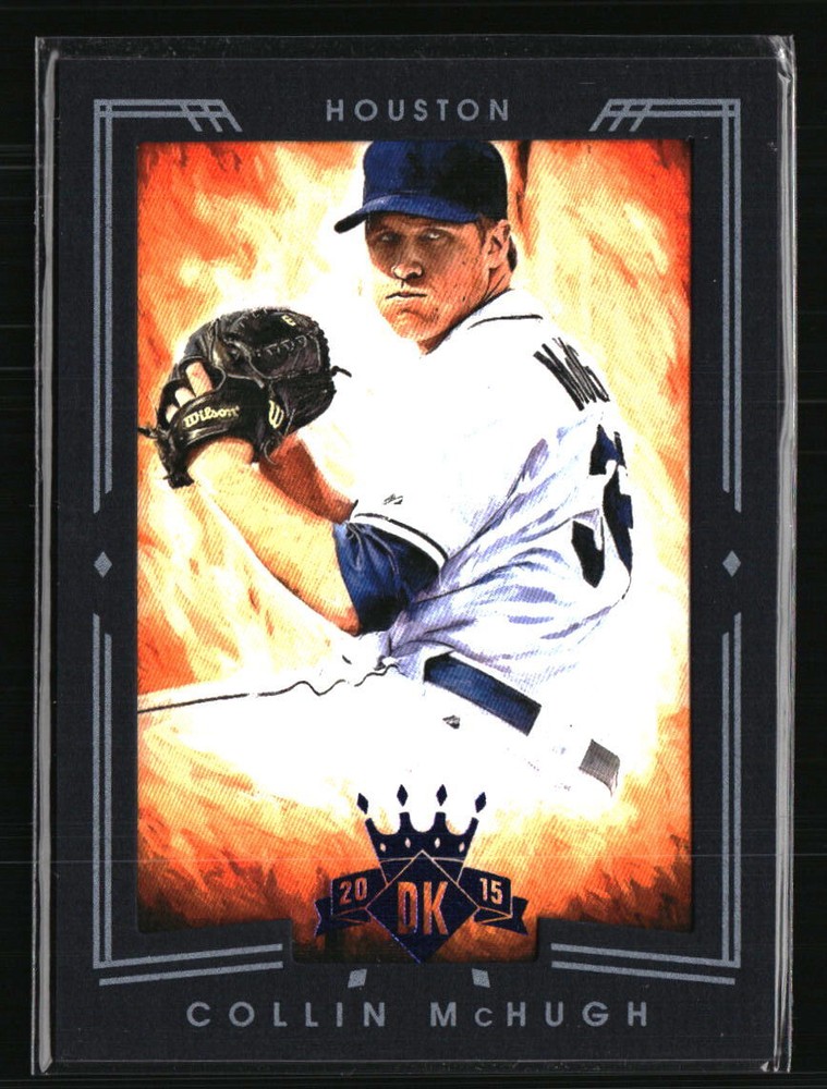 Collin McHugh 2015 Panini Diamond Kings #31 Baseball Card Limited to 99