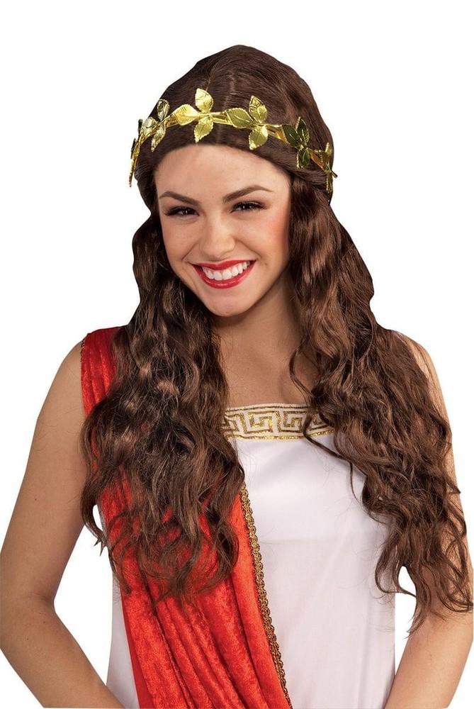 Roman Laurel Wreath Gold Leaf Headband for Women Costume Accessory