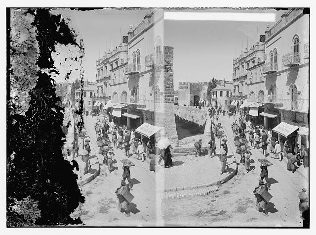 Photo:Jaffa inside scene Street Gate the