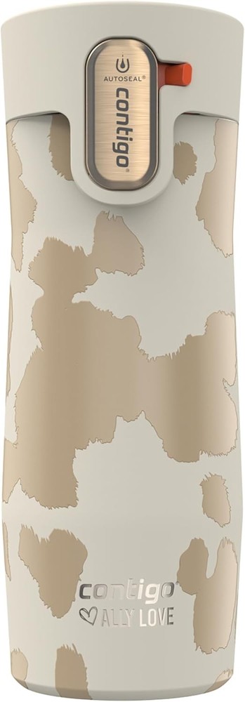 Contigo x Ally Love Stainless Steel 16oz (Single Pack), Oatmilk