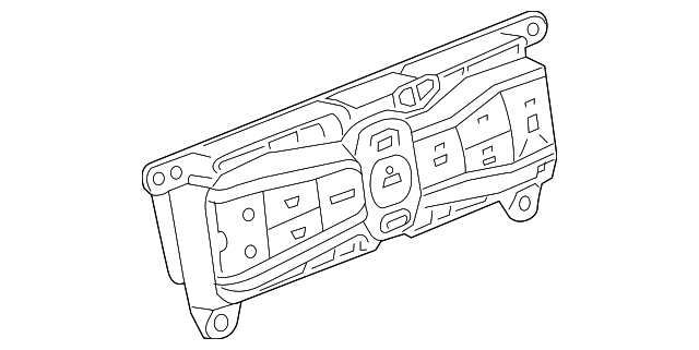 Genuine Nissan Dash Control Unit 27500-6WK0A