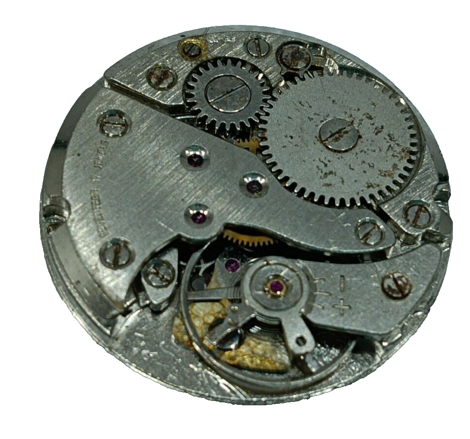 Vintage Swiss FHF ST 96 Movement Watch Repair Parts Balance Working