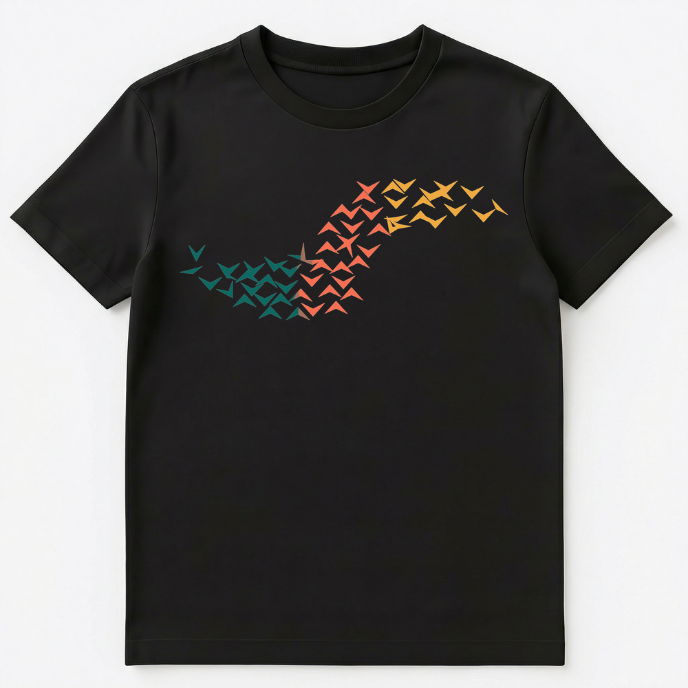 Bird Lover Migrating Flock Wildlife Unisex T-Shirt