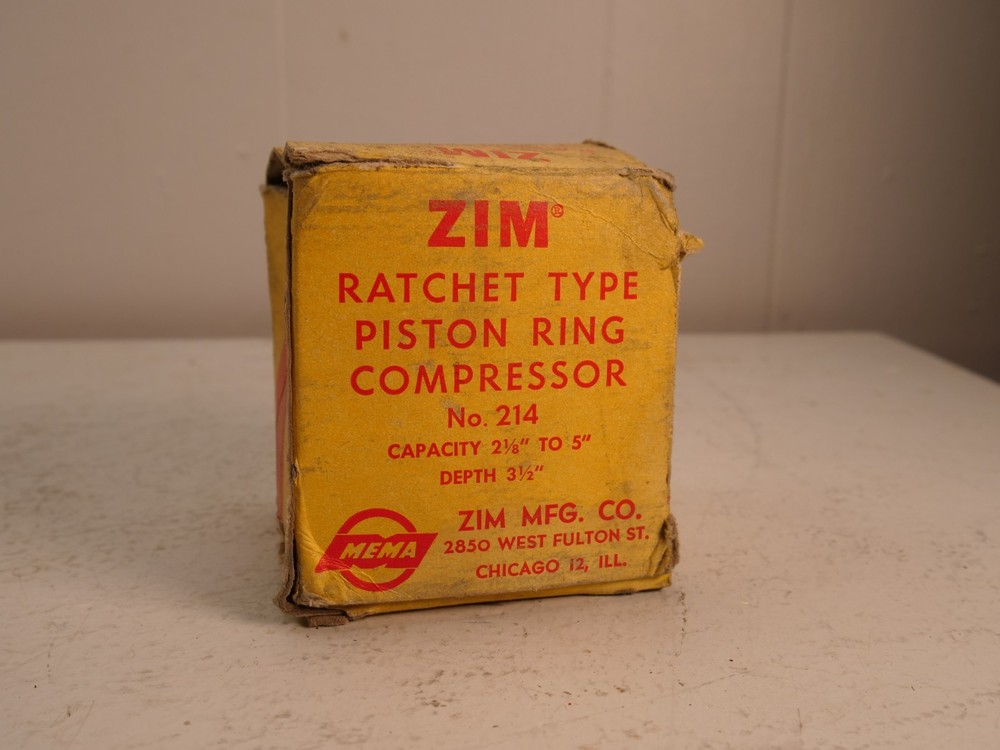 Zim Ratchet Type Piston Ring Compressor No. 214