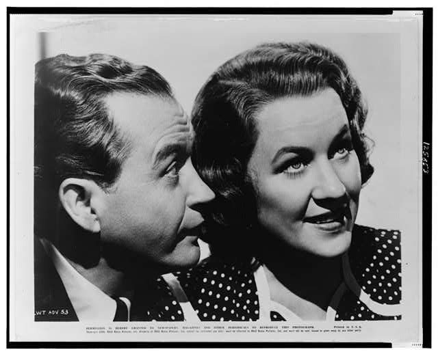 Photo:Fibber McGee and Molly Radio Show Jim and Marian Jordan,c1941