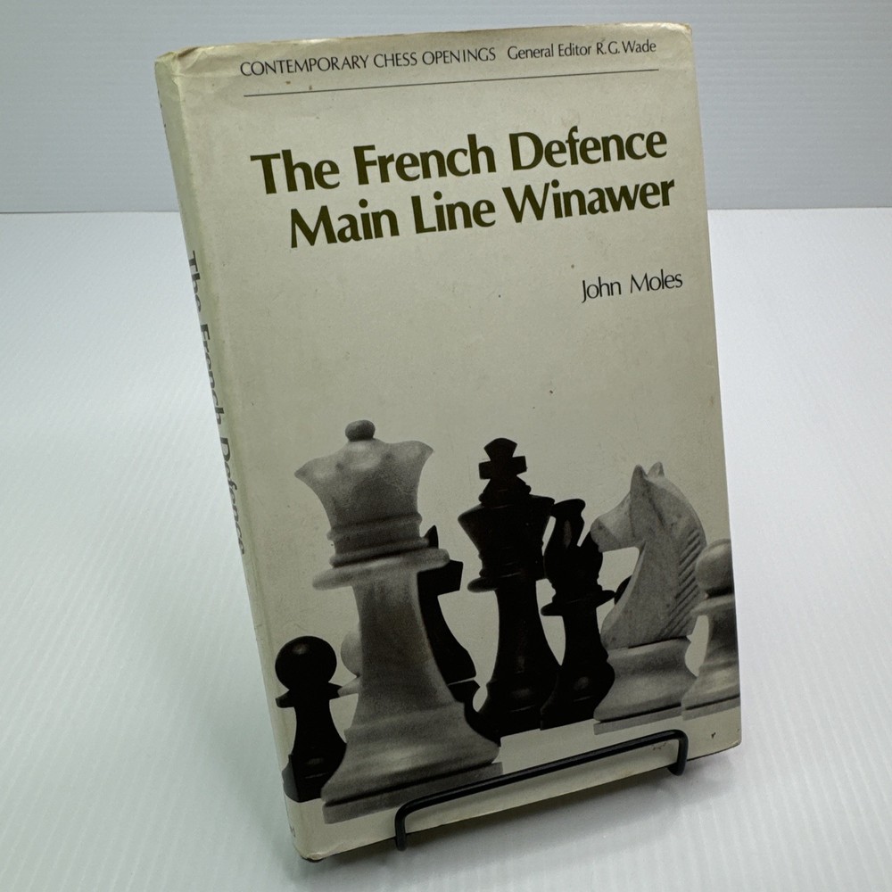 French Defense Main Line Winawer John Moles 1975 HC Contemporary Chess Openings
