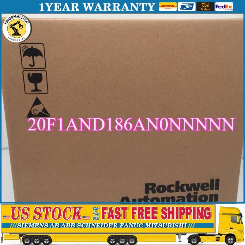 NEW AB 20F1AND186AN0NNNNN PowerFlex Air Cooled 753 AC Drive  box US Free Tax