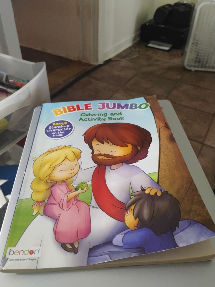Bible Jumbo - Coloring and Activity Book NEW!