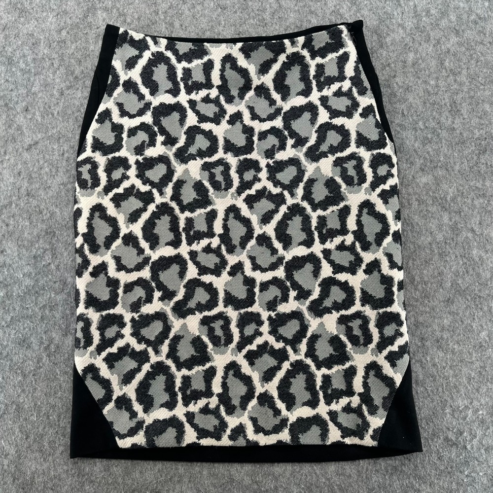 Diane Von Furstenberg Emma Leopard Print Pencil Skirt 4
