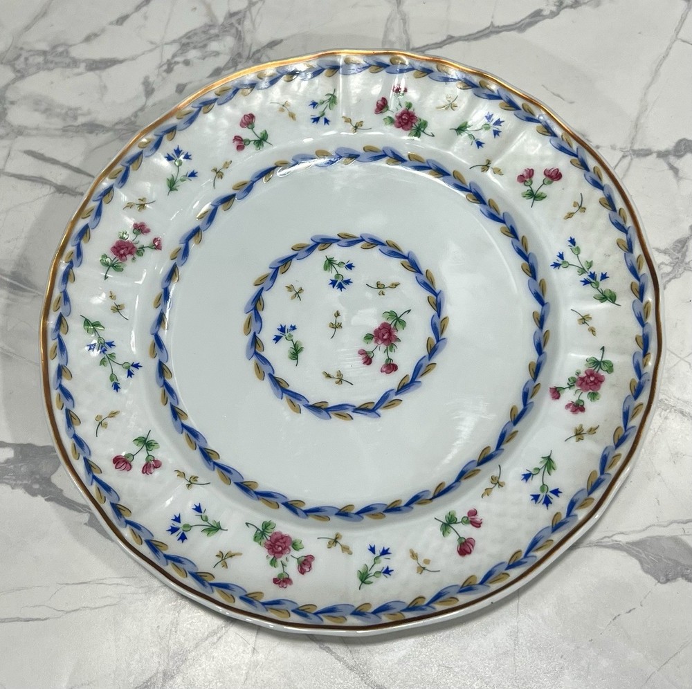 Vintage Bernardaud Limoges ARTOIS BLEU Blue Bread Plate
