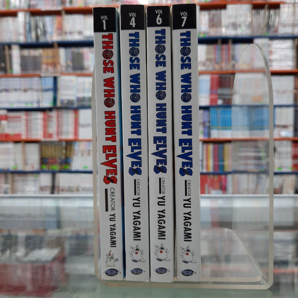 VERY GOOD Those Who Hunt Elves Vol. 1, 4, 6, 7 English Manga Variation Listing