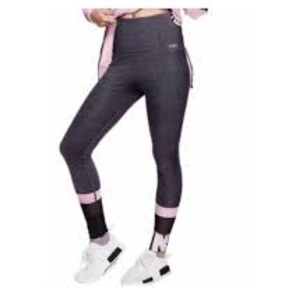 Victoria's Secret PINK Ultimate Mesh Active Gray Leggings Size S