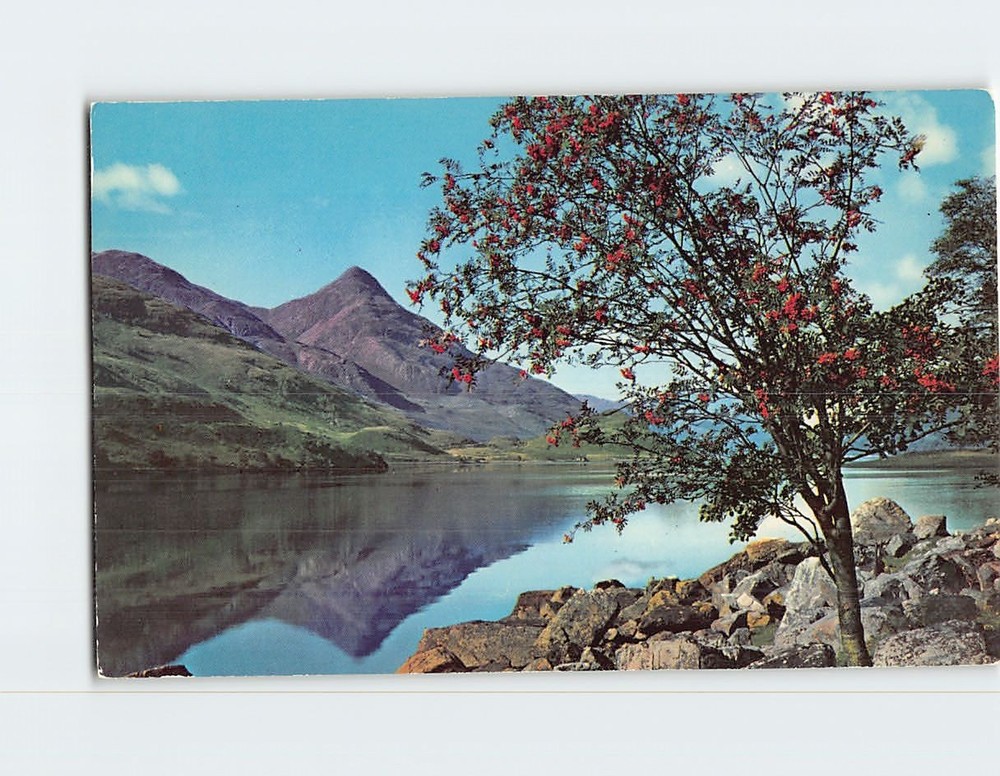 Postcard Loch Leven Looking Towards The Pap Of Glencoe Scotland