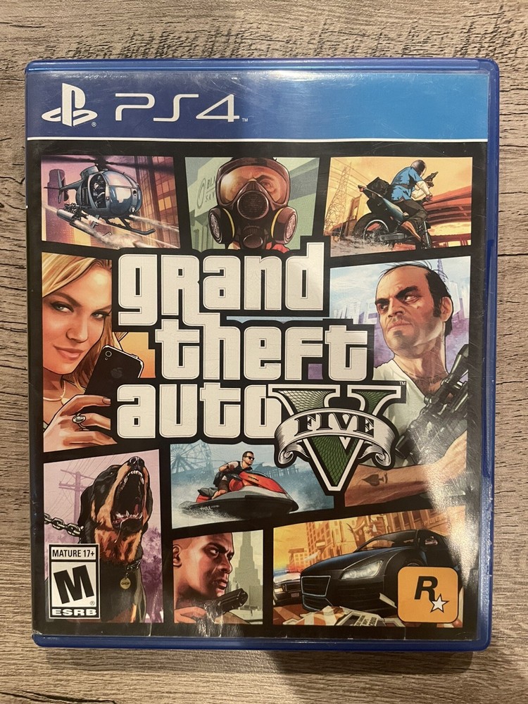 Grand Theft Auto V; CIB & Map Included (Sony PlayStation 4, 2014)