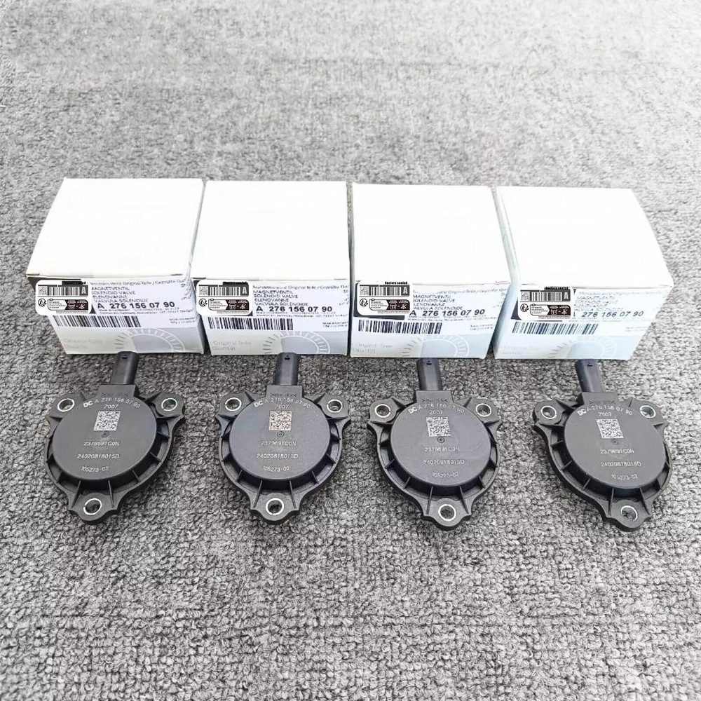 Mercedes C E G CL CLS GL 4-Pack Camshaft Solenoid Adjuster Magnets