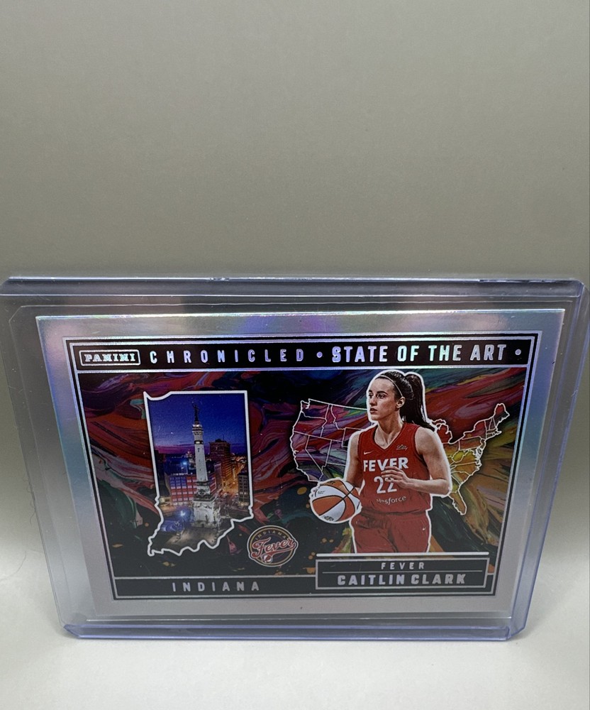 2025 Panini Caitlin Clark Chronicled - State of the Art Caitlin Clark #89 Holo