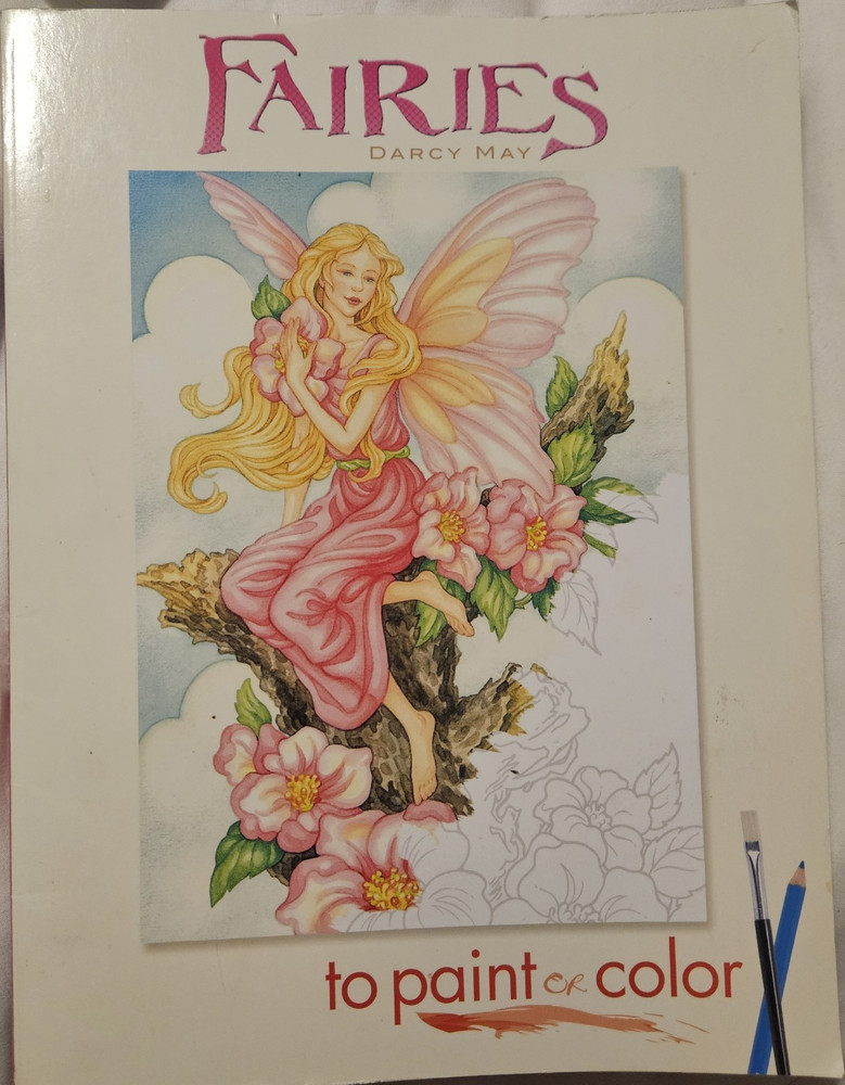 Dover Publications Fairies Coloring book
