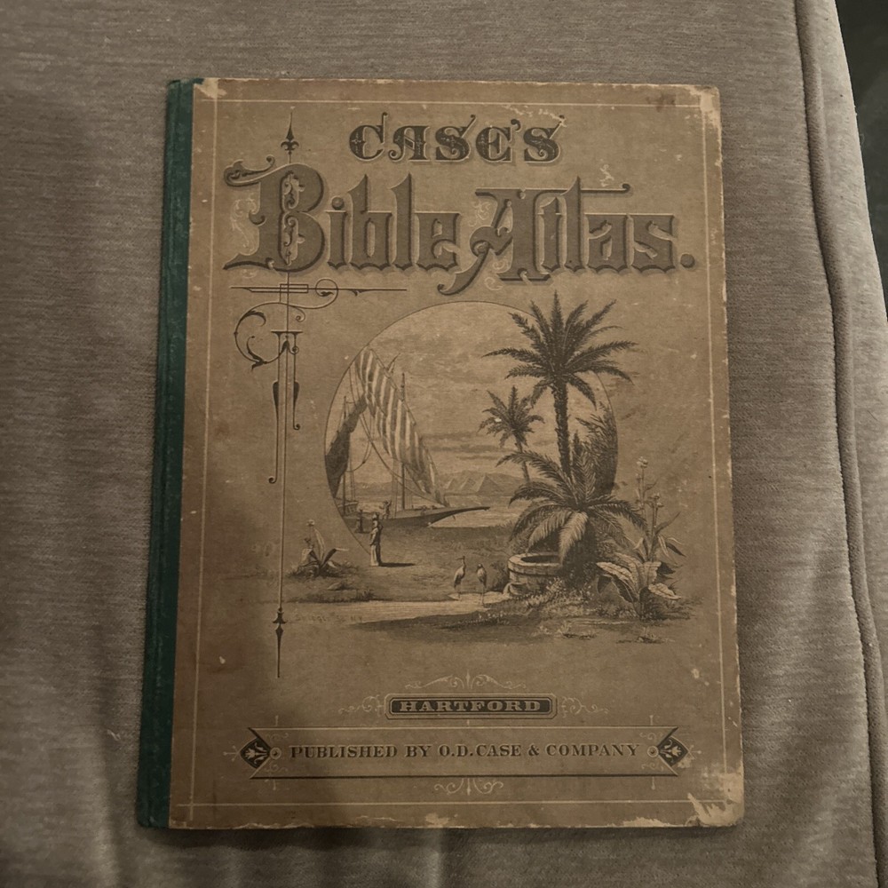 Case's Original 1879 Bible Atlas - Historic Maps & Illustrations  