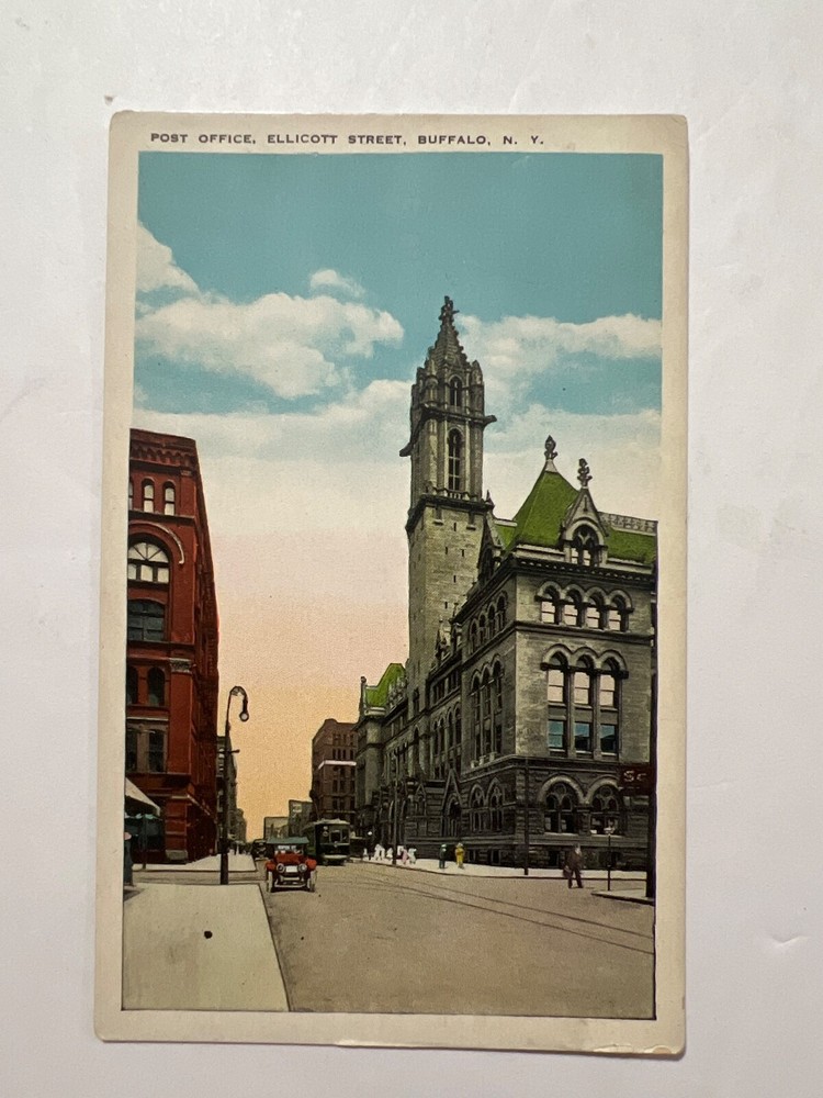 Buffalo New York Postcard Post office