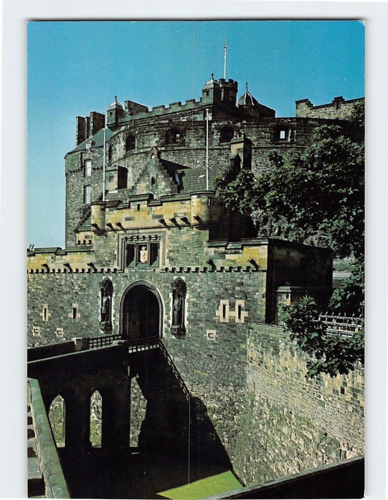 Postcard Gatehouse Edinburgh Castle Scotland