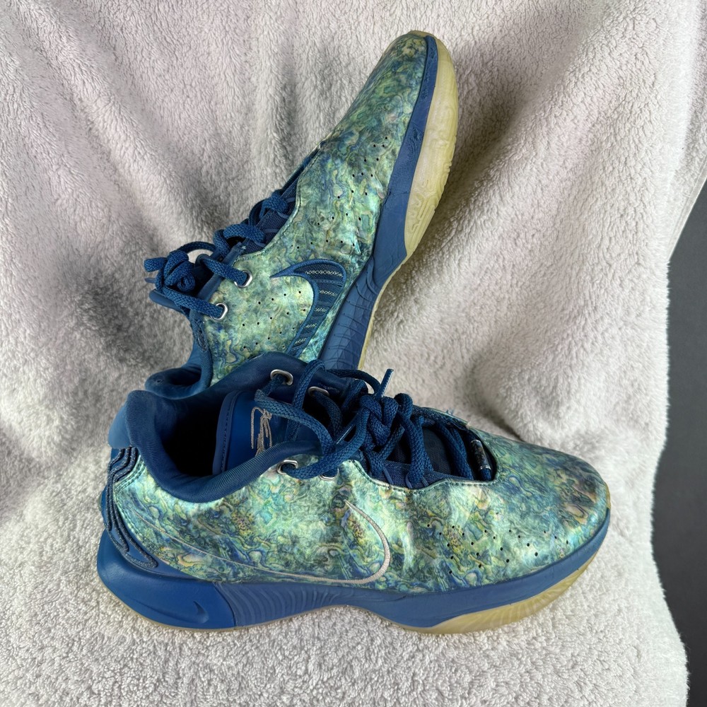 Nike Lebron 21 Abalone Industrial Blue Basketball Sneaker Mens Size 7.5