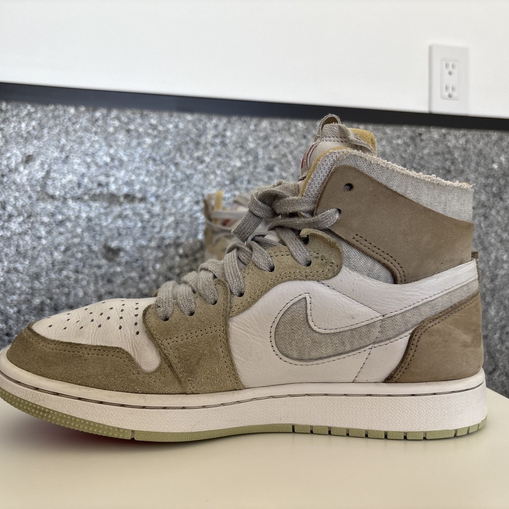 Jordan 1 High Zoom Air CMFT Olive Aura Woman’s 7.5