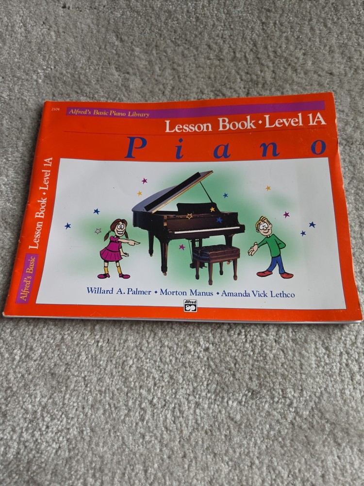 Alfred's Basic Piano Library - Lesson Book Level 1A